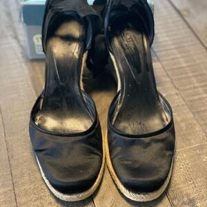 Nine West Black Espadrilles Stylish and Versatile